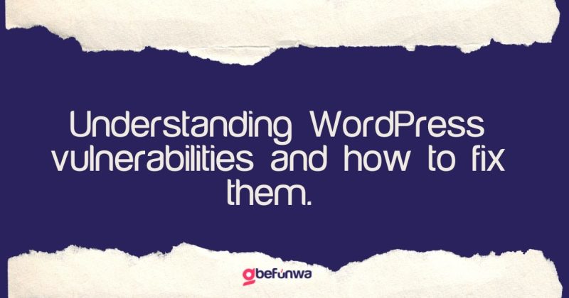 How to fix WordPress vulnerabilities
