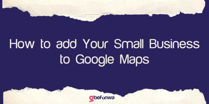 How to add your business on google maps